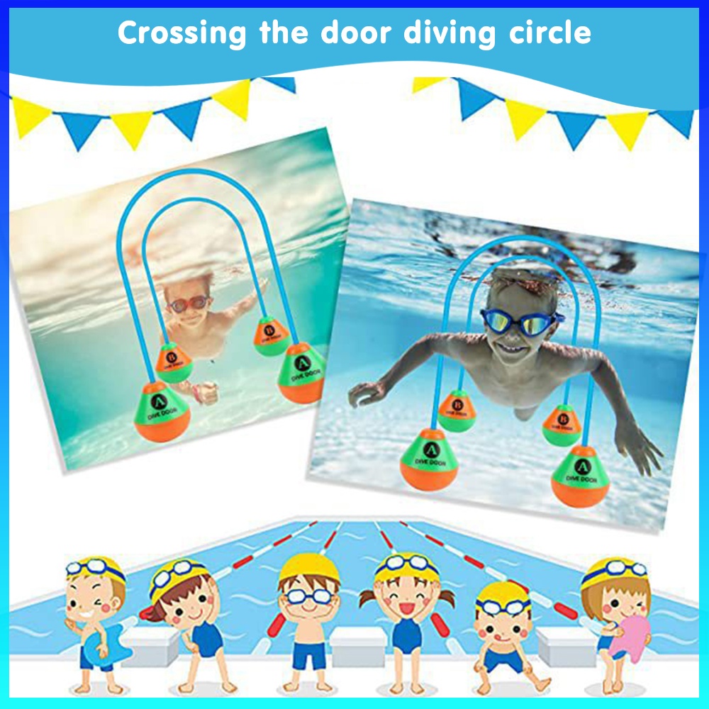 2pcs/set Diving Door  Funny Wa - Kids Indoor Outdoor Games recension och pris