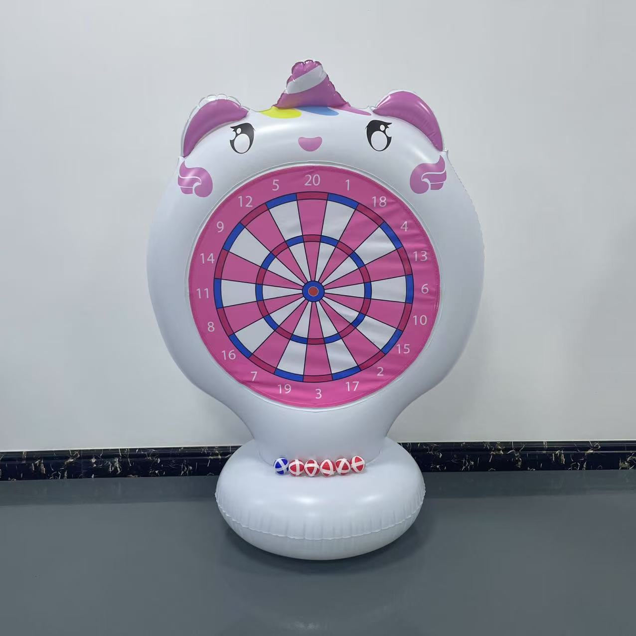 Inflatable Unicorn Throwing Ga - Outdoor Games For Kids recension och pris