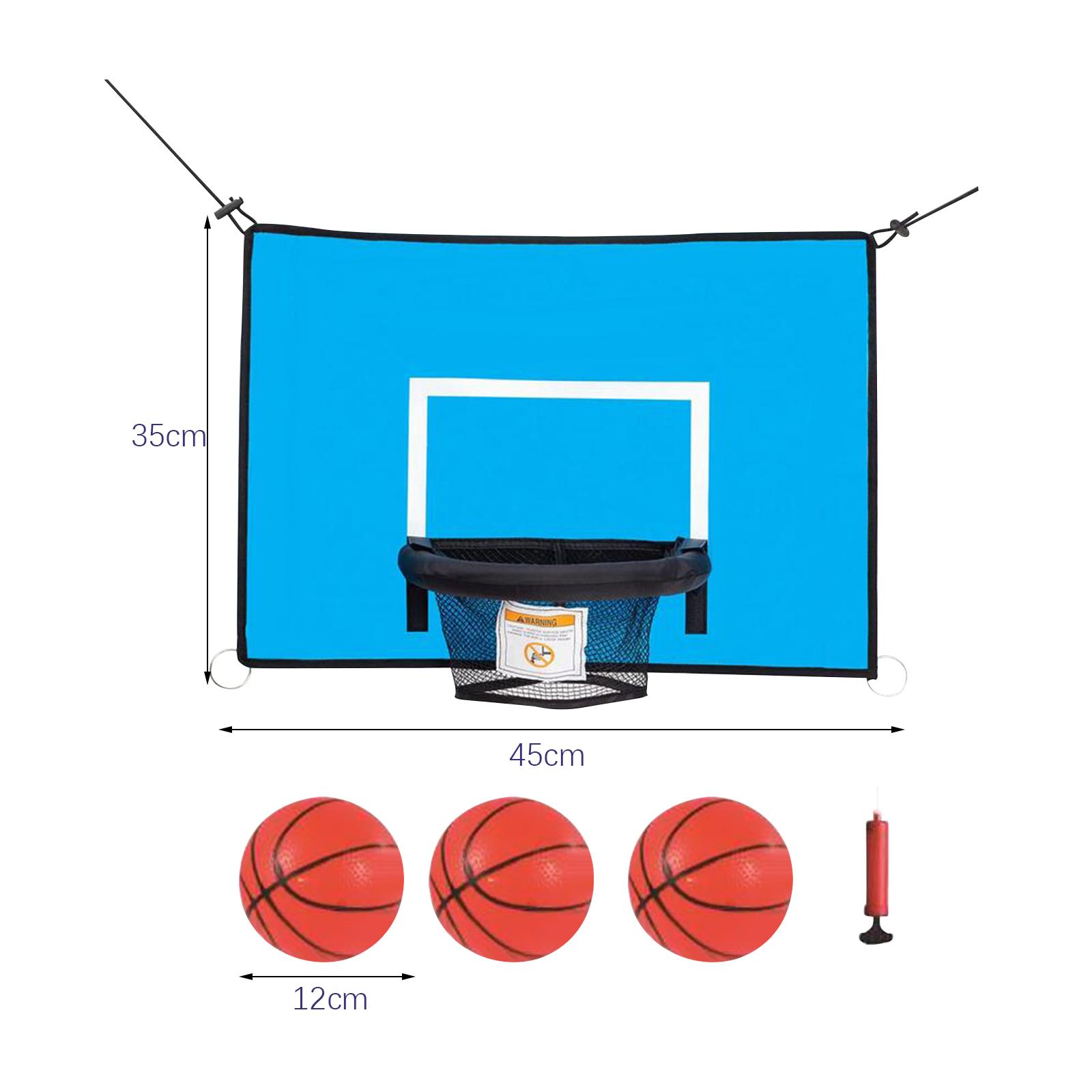 Trampoline Basketball Hoop PVC - Kids Outdoor Trampoline recension och pris